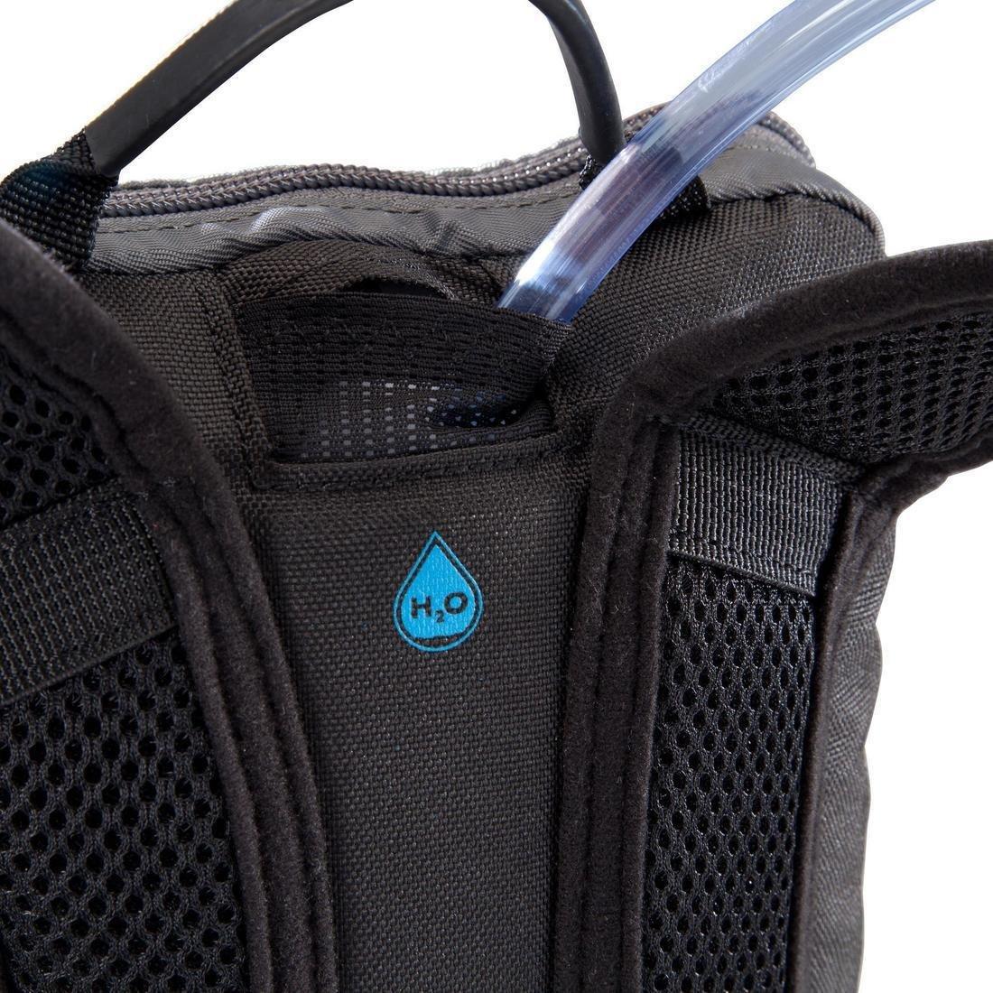 Mountain Bike Hydration Backpack ST 500 Water, Black, No Color, large image number 9