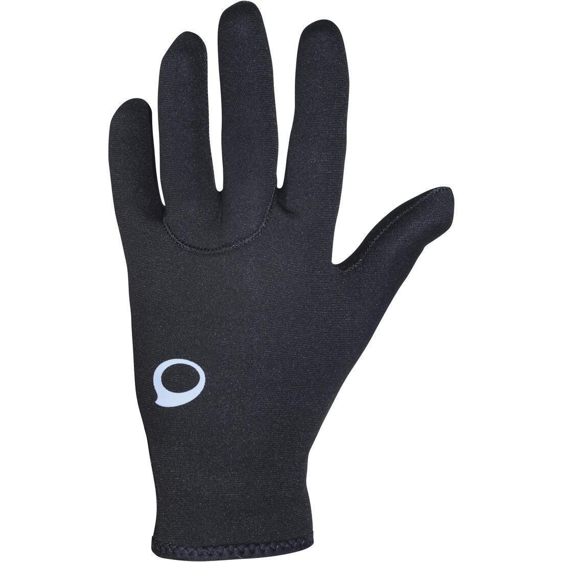 Scd Scuba Diving 2 Mm Neoprene Gloves, Black, , medium
