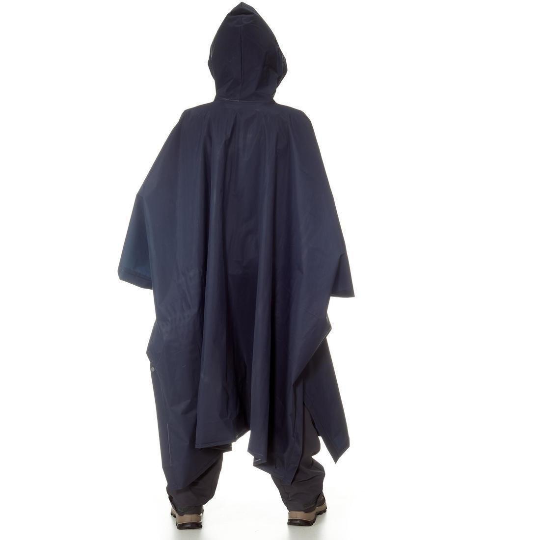 Hiking Rain Poncho, ARPENAZ, No Color, large image number 4