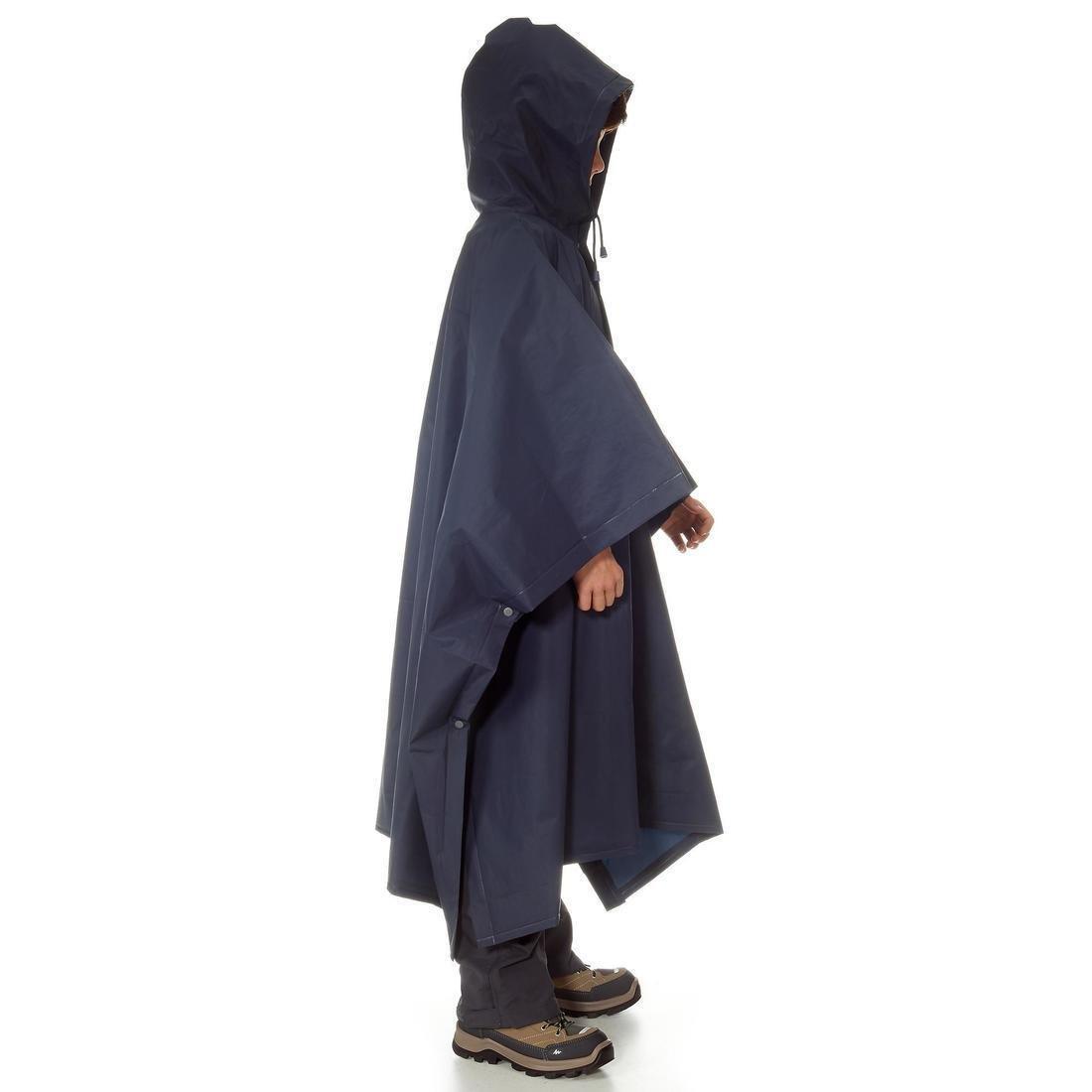 Hiking Rain Poncho, ARPENAZ, No Color, large image number 5