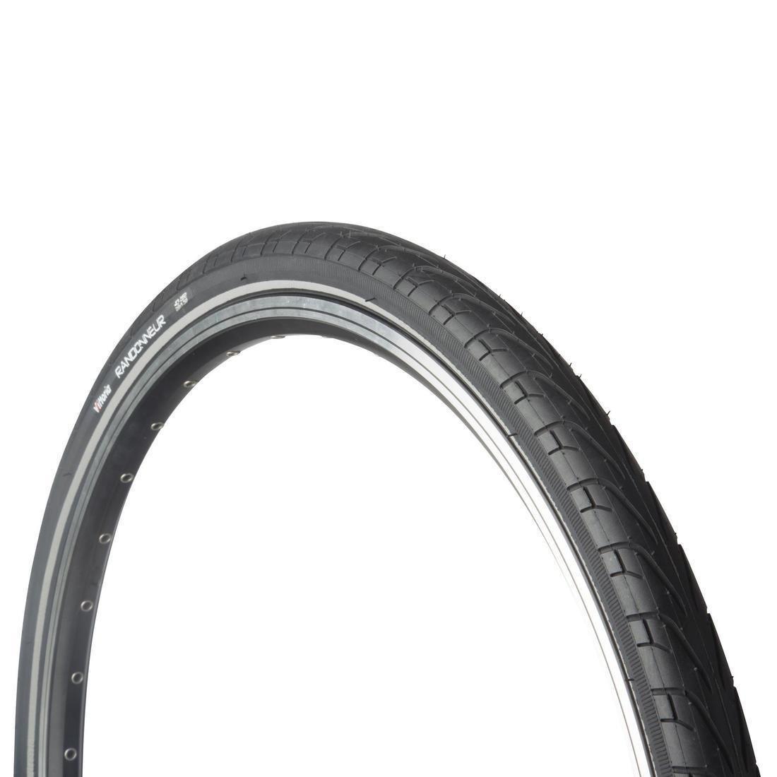 Randonneur Road Bike Tyre, No Color, large image number 0