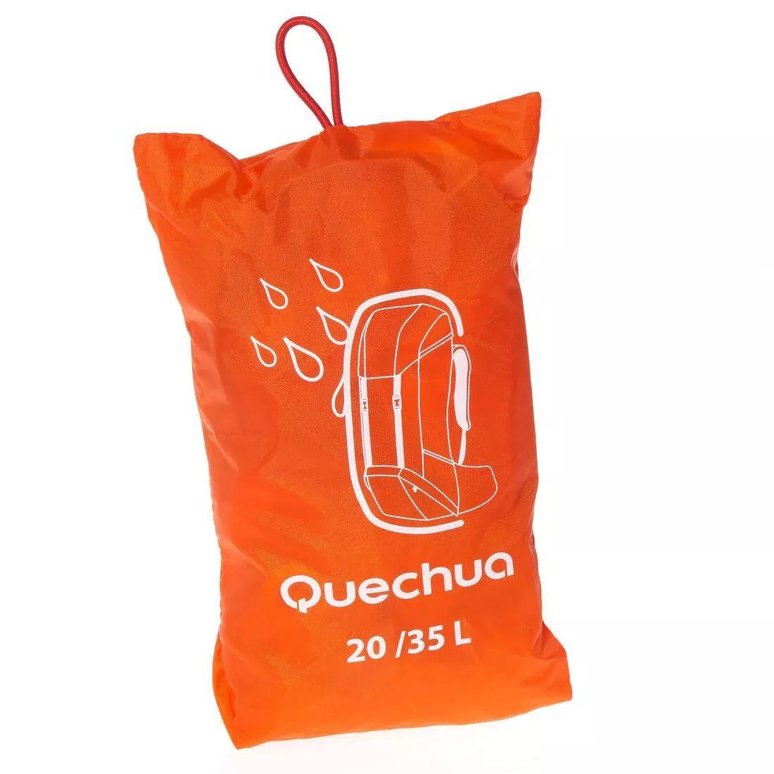 Rain Cover for Backpack, Blood Orange, No Color, large image number 0