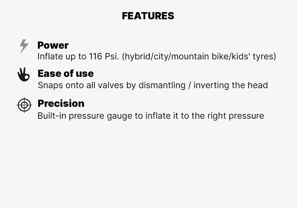 500 Floor Pump, No Color, large image number 5