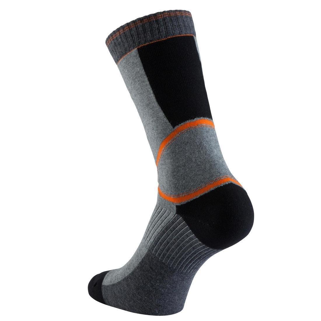 Men's  Skating Socks Fit, Grey, No Color, large image number 1