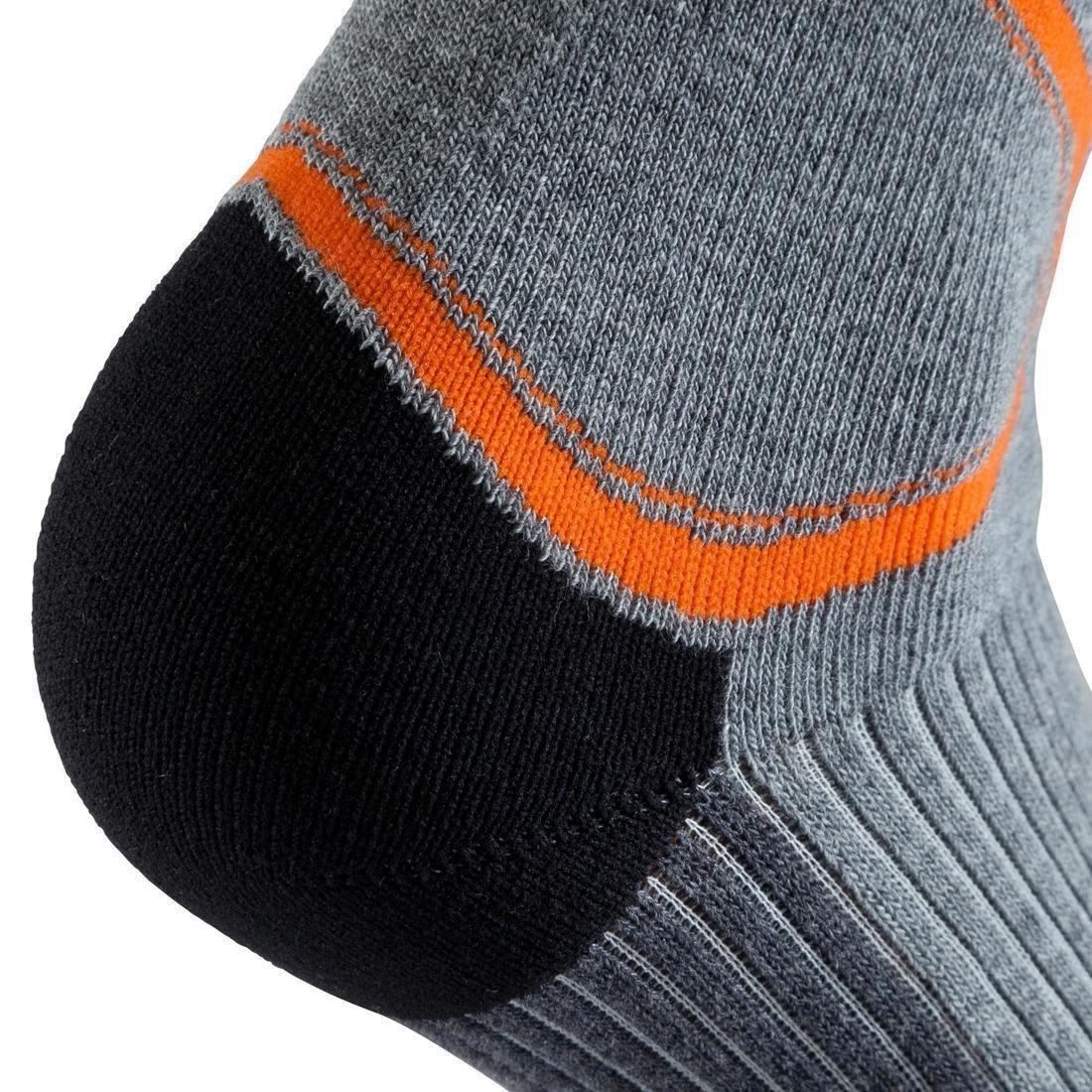 Men's  Skating Socks Fit, Grey, No Color, large image number 2