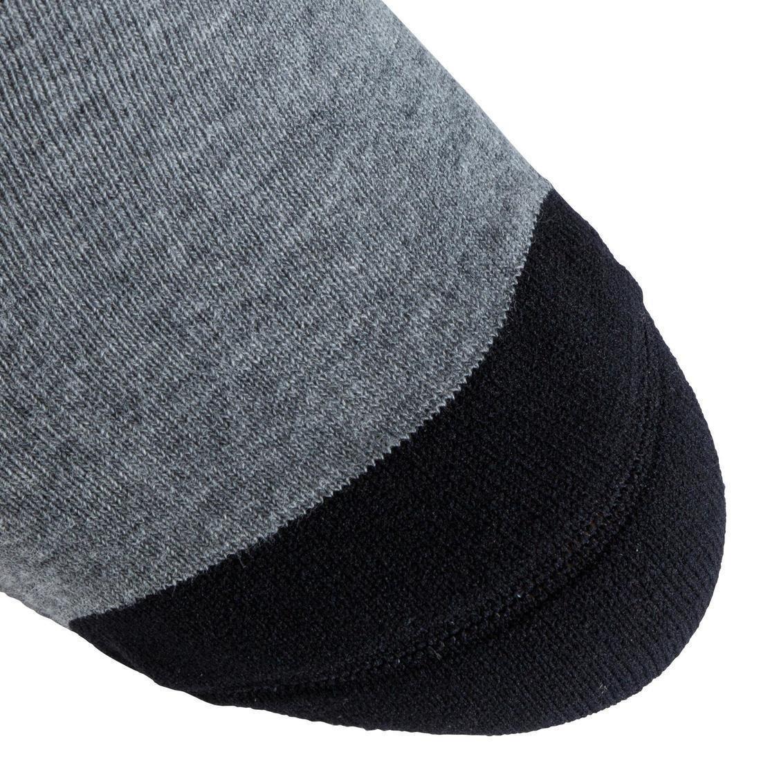 Mens Skating Socks Fit, Grey, No Color, large image number 4