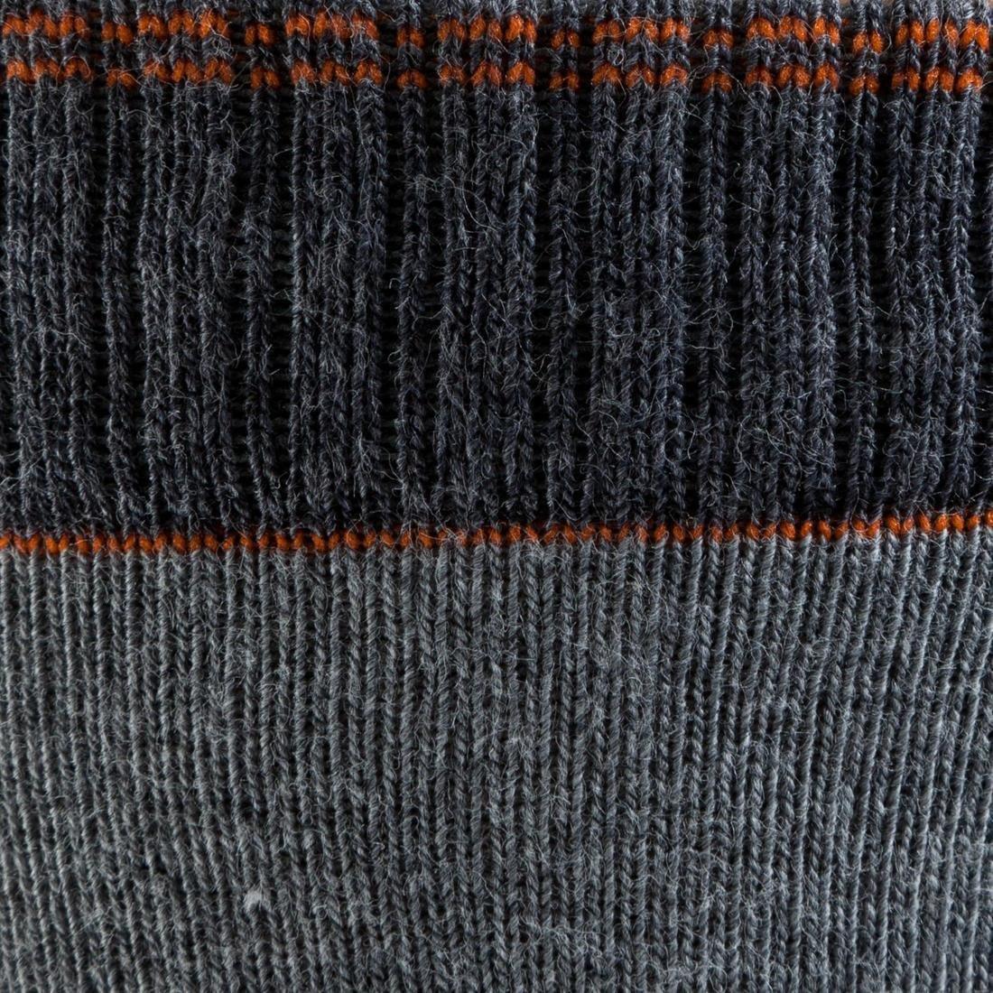 Mens Skating Socks Fit, Grey, No Color, large image number 5
