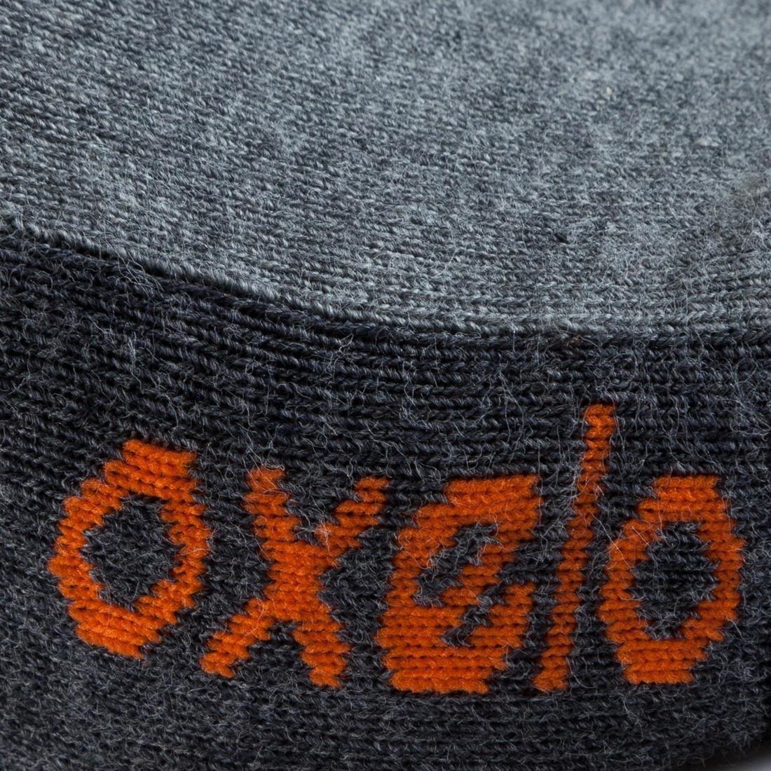 Mens Skating Socks Fit, Grey, No Color, large image number 6