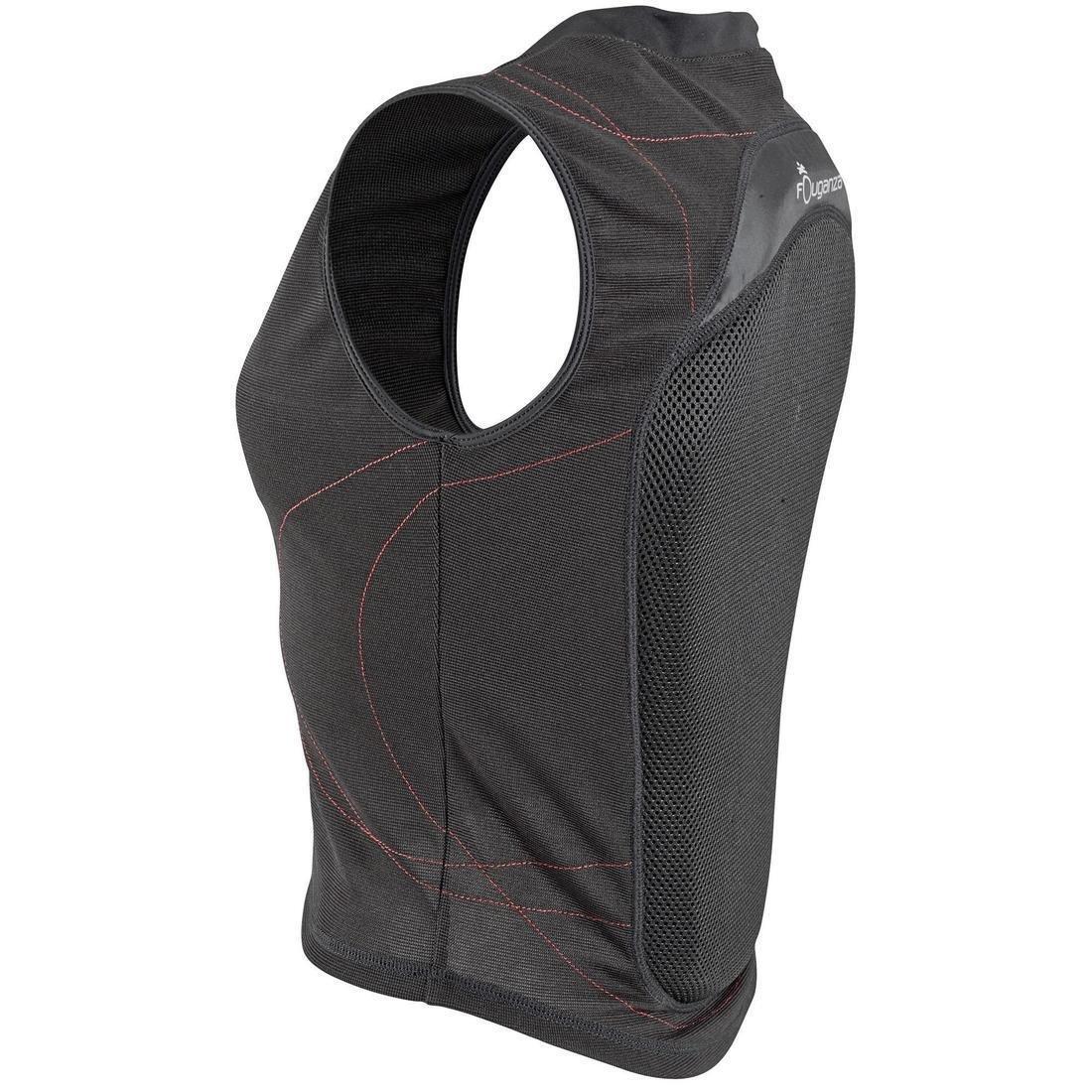 Adult and Children's Flexible Horse Riding Back Protector, Black, , large image number 2