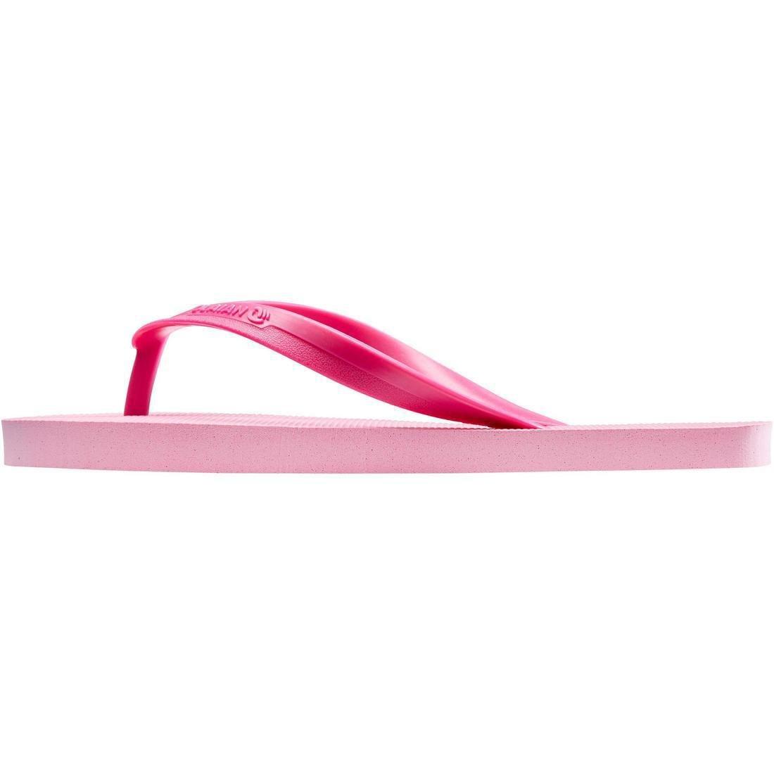Kids Girls Flip-Flops 100, Pink, No Color, large image number 3