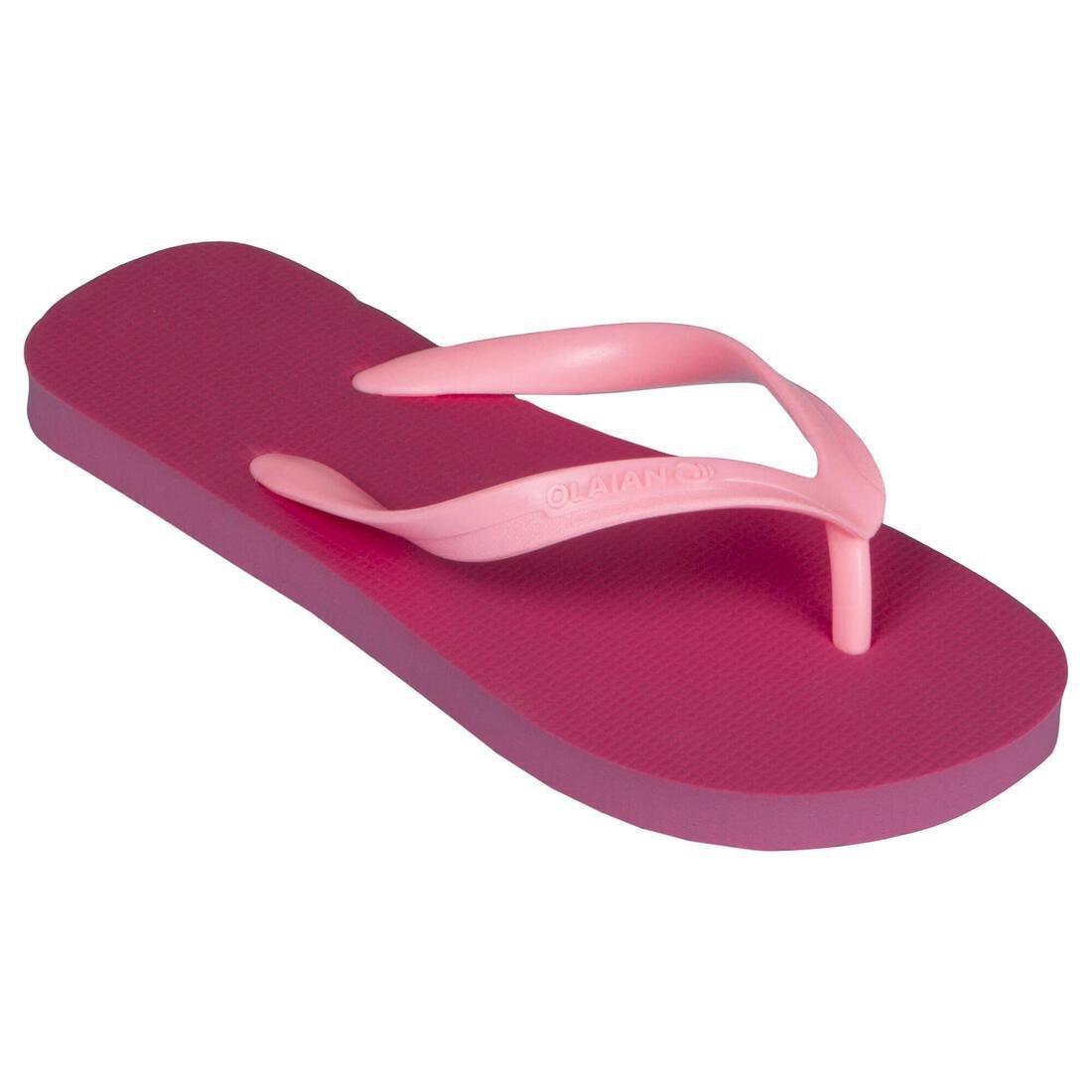 Kids Girls Flip-Flops 100, Pink, No Color, large image number 12