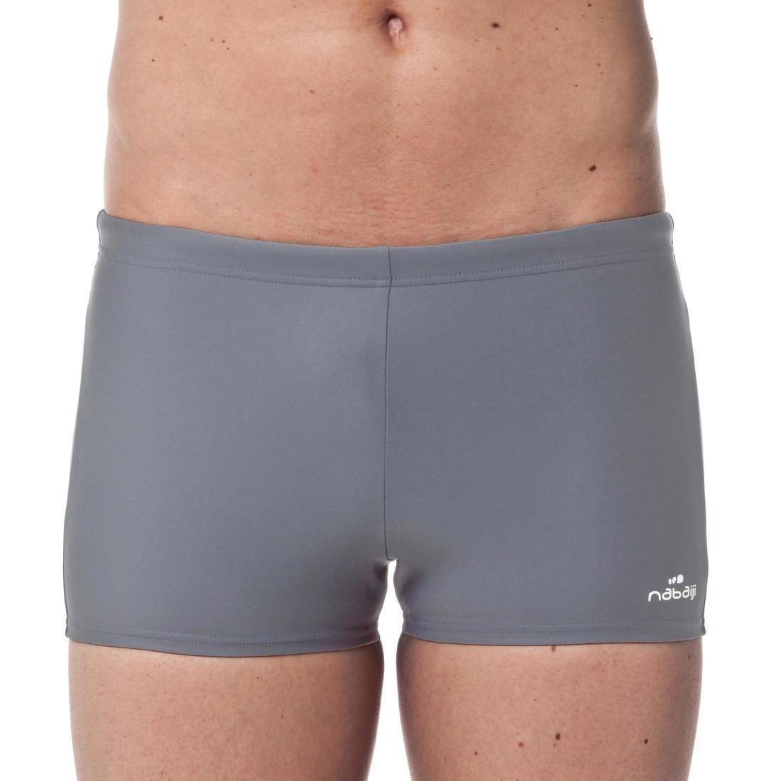 NABAIJI - Swimming Boxers Shorts100Basic, Abyss Grey