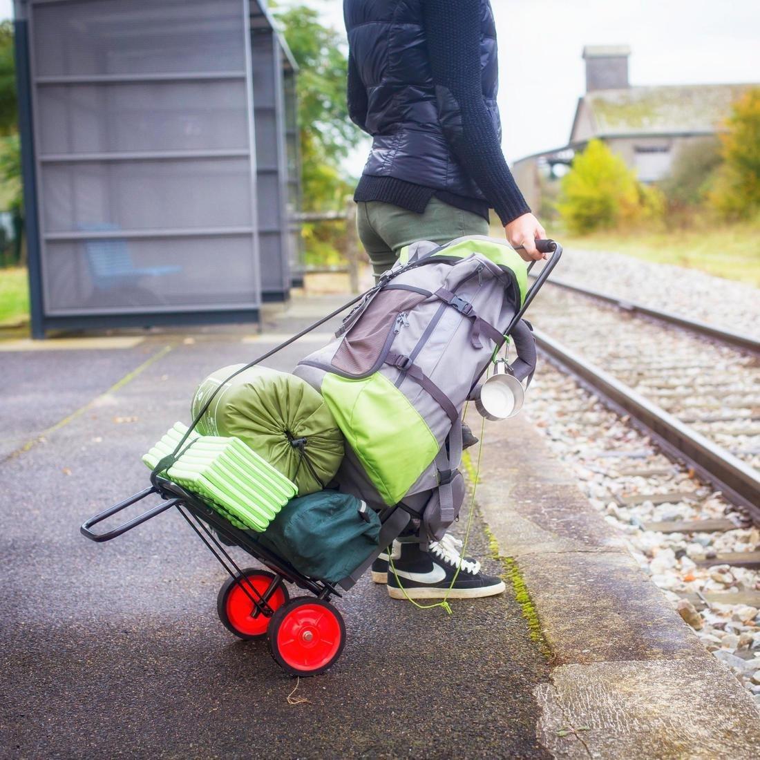 Foldable Trolley for Camping Equipment, No Color, large image number 5