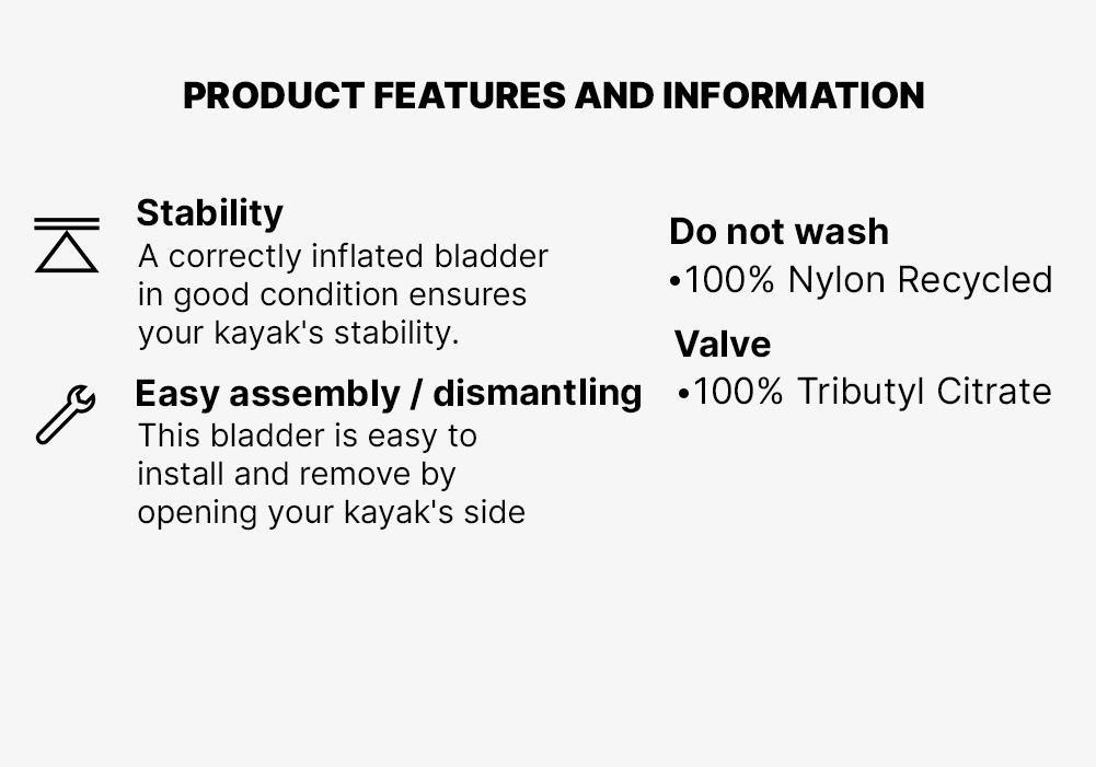 Itiwit 3 Kayak Left Bladder, No Color, medium