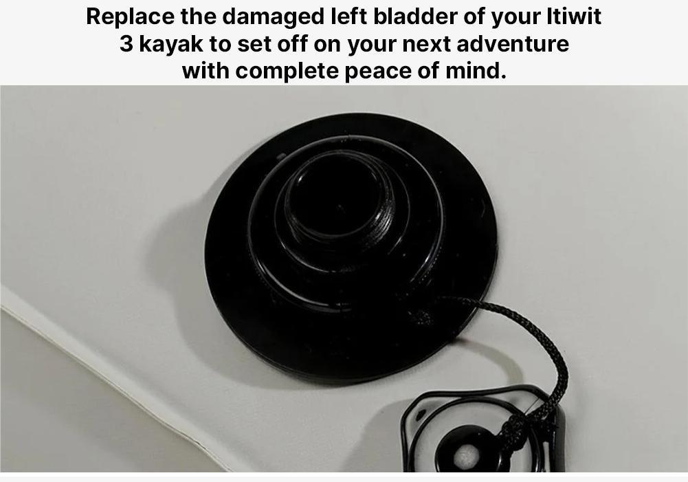 Itiwit 3 Kayak Left Bladder, No Color, large image number 4