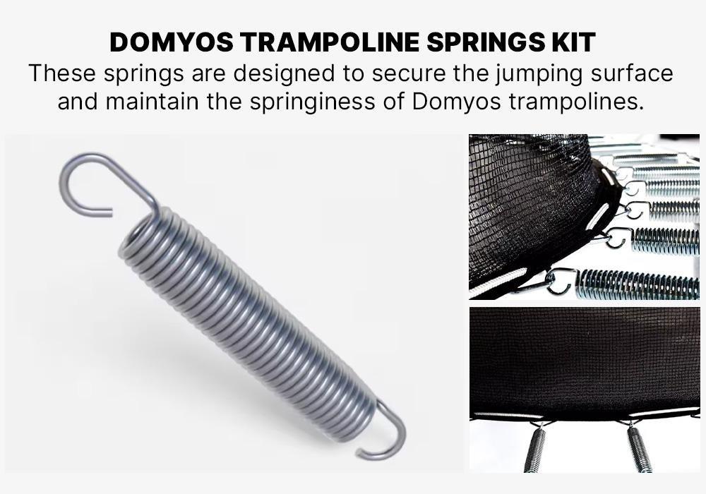 Trampoline Springs Kit for Essential / Hexagonal / Octagonal / Rectangular 520, Grey Dawn, No Color, medium