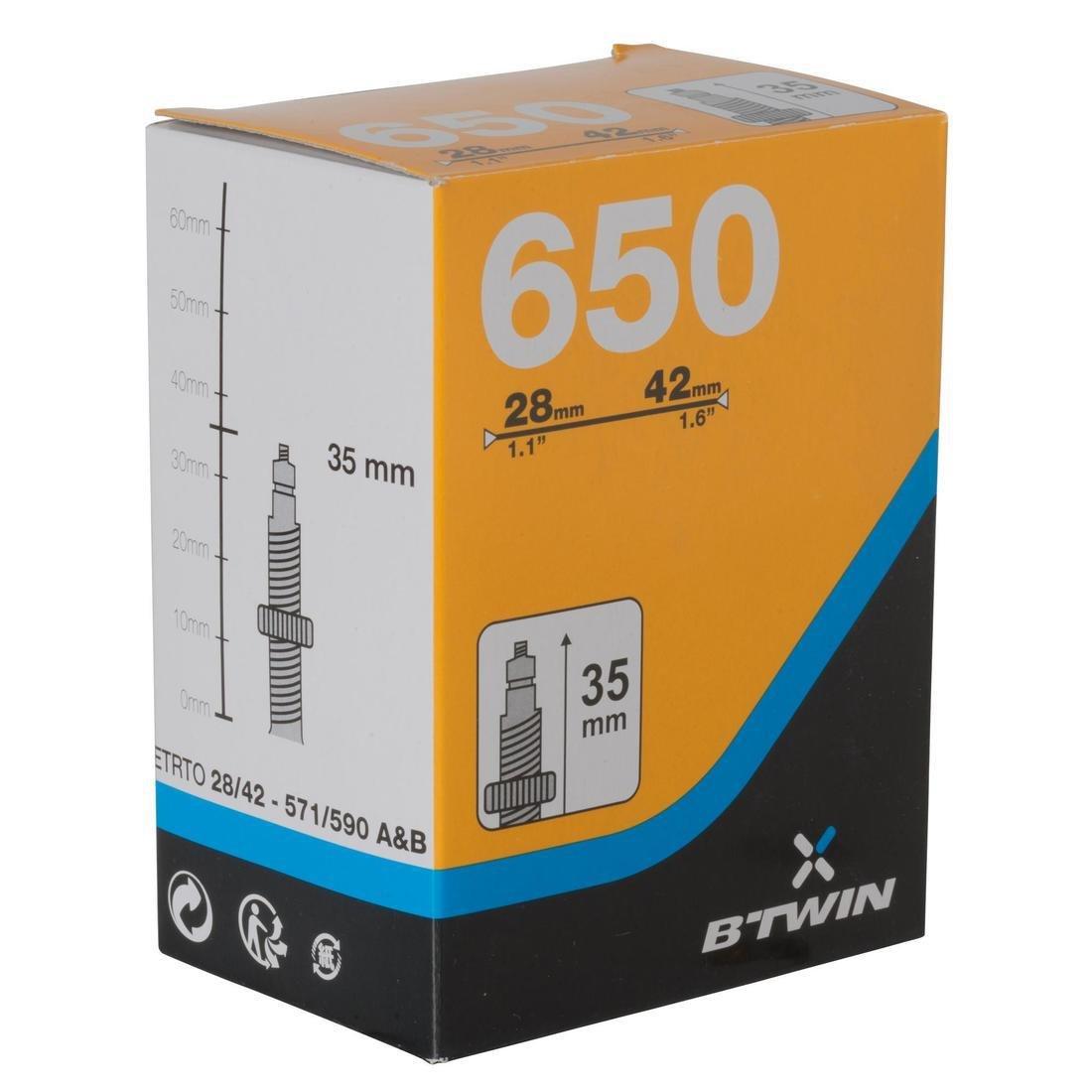 Velo Valve Inner Tube, Presta, No Color, large image number 5