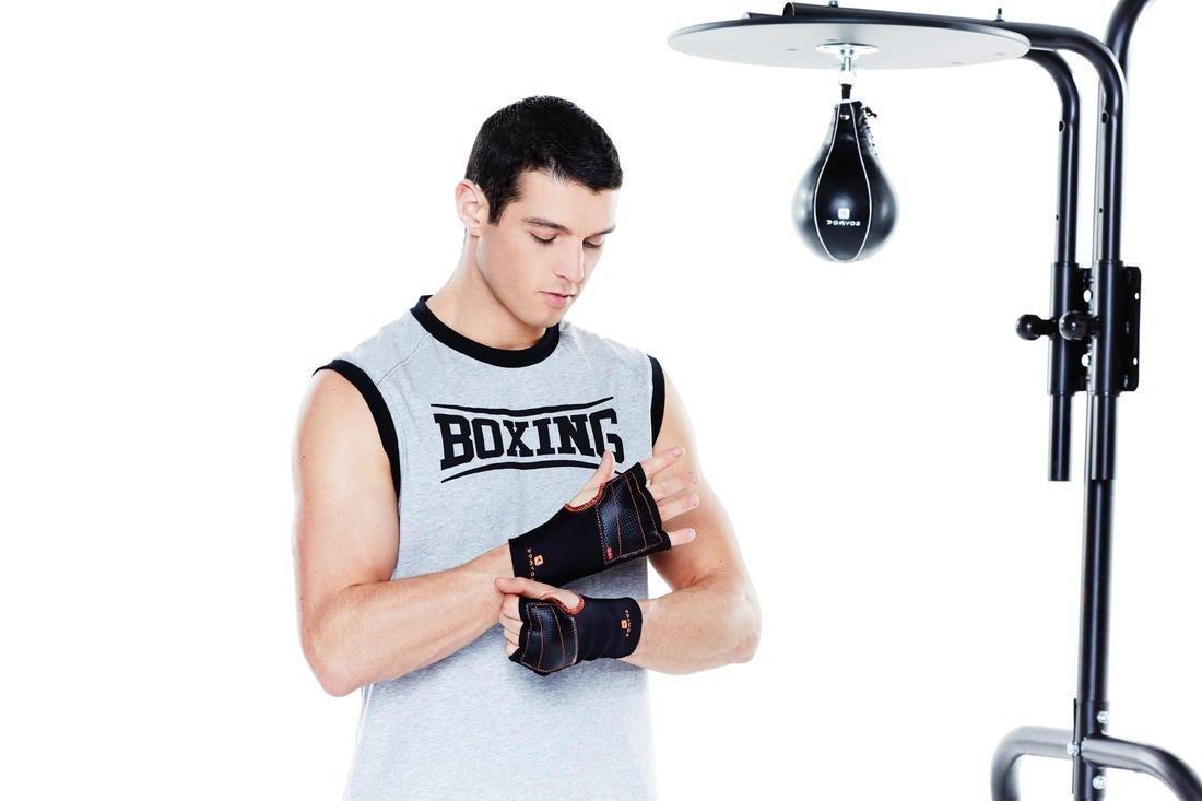 Gel Boxing Inner Gloves, Black, No Color, large image number 5