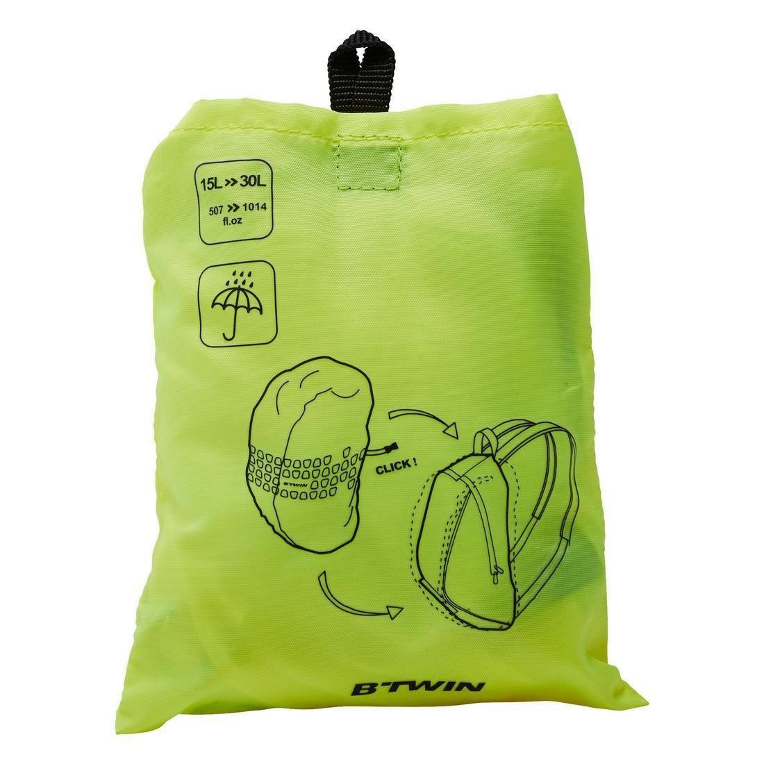 Backpack Cover, Neon Yellow, No Color, large image number 1