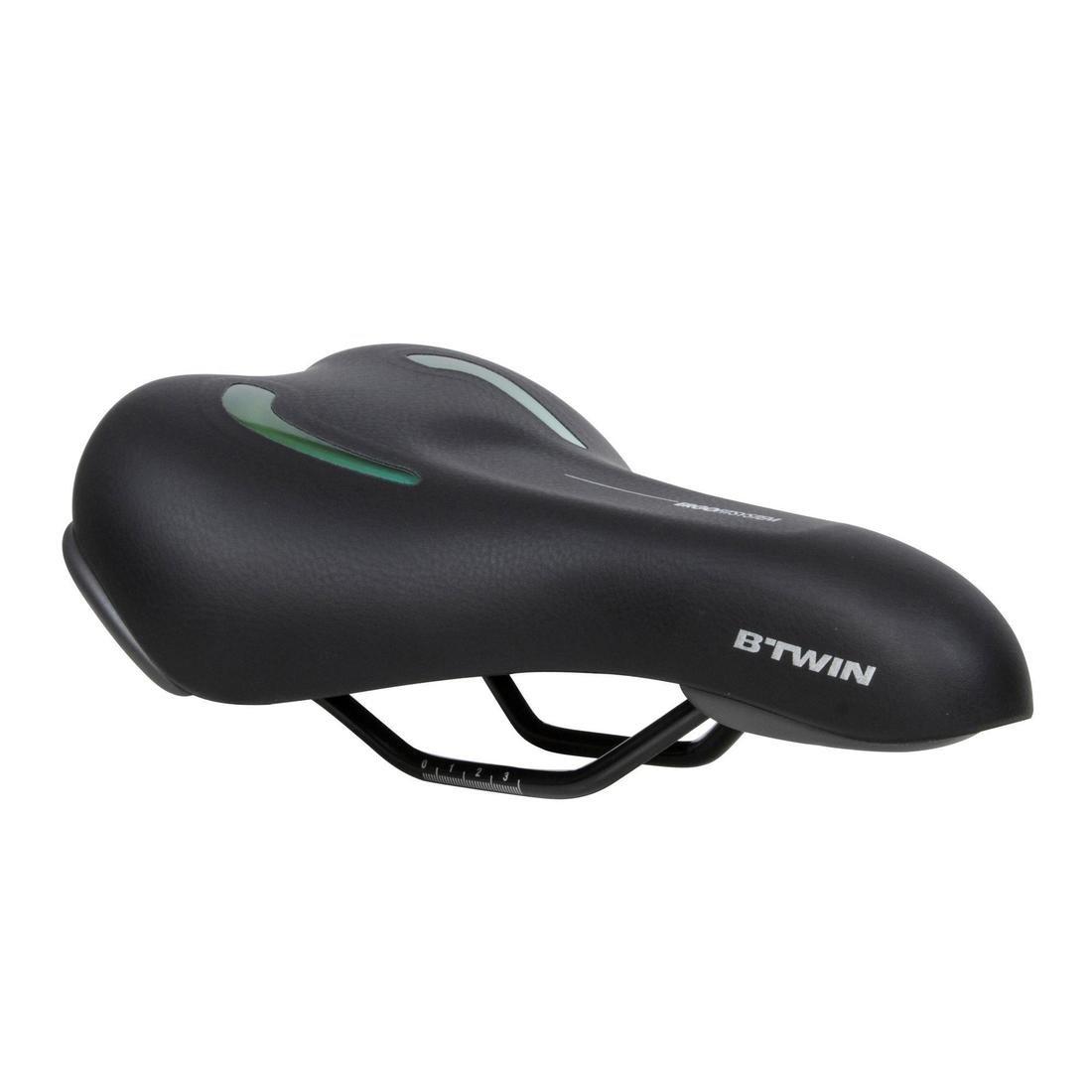 DEFAULT Unisex Hybrid Trekking MTB City Gel Bike Saddle, , medium
