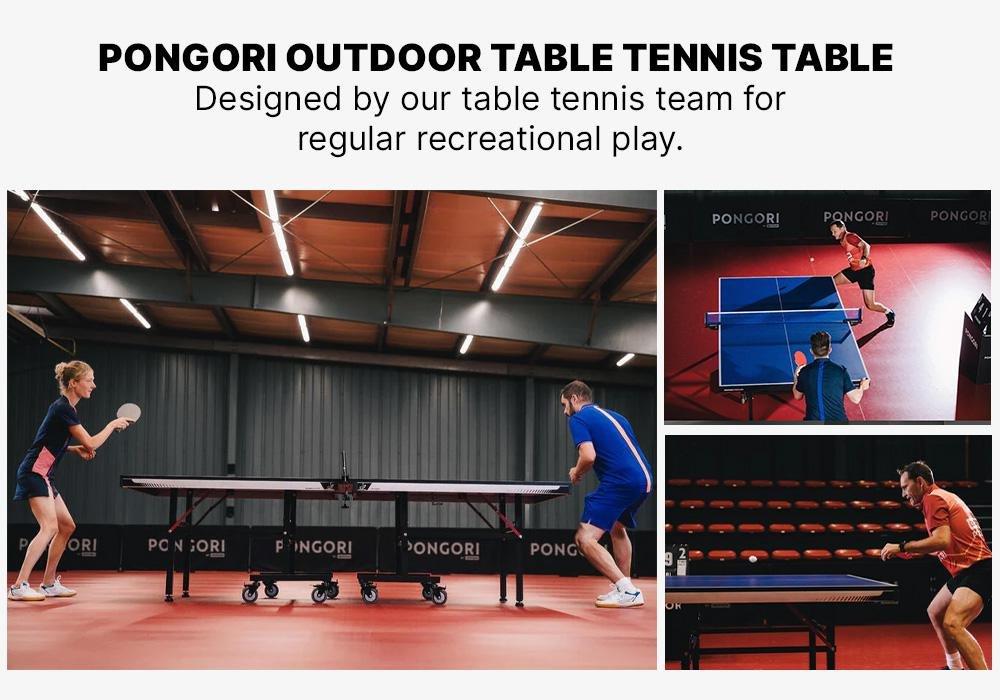 Outdoor Table Tennis Table Ppt 500, Blue, No Color, large image number 18