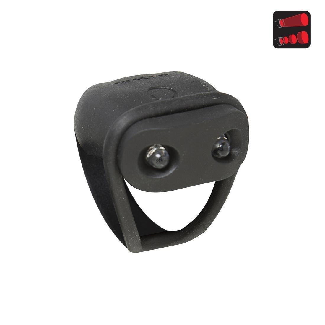 100 Rear LED Battery-Powe Bike Light, Black, No Color, medium