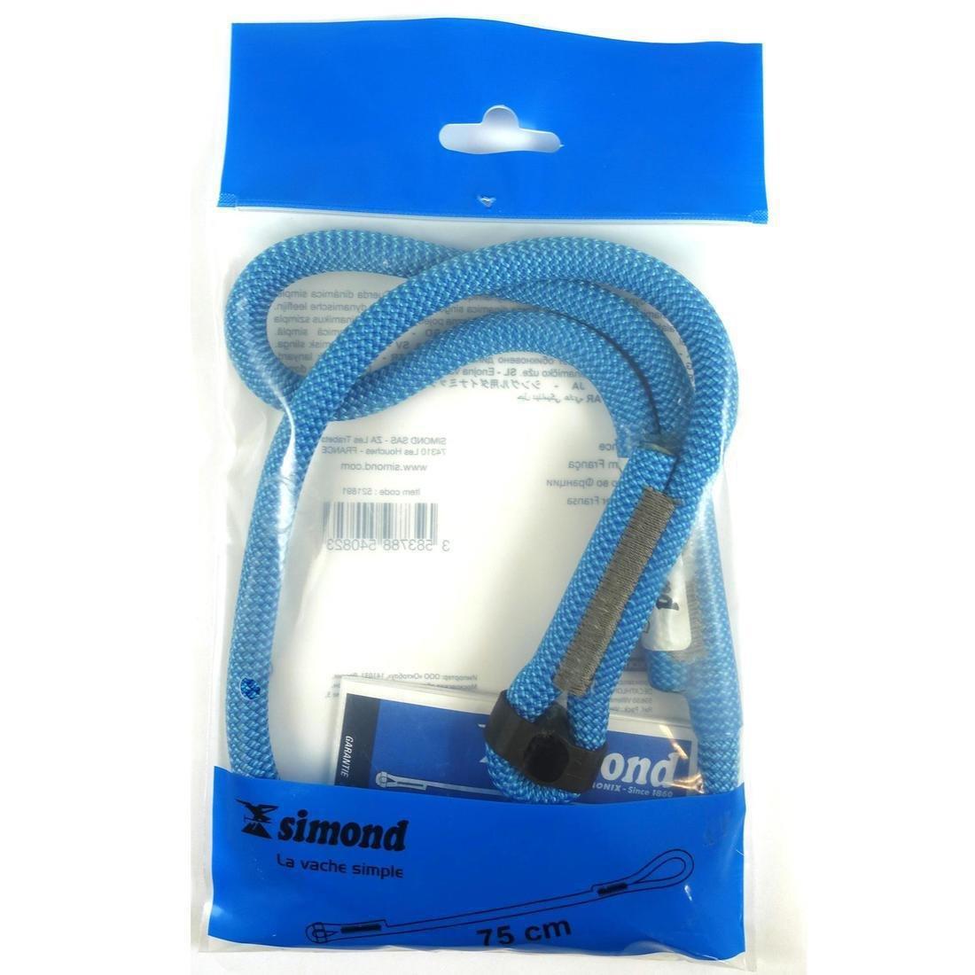 Climbing Single Lanyard 75 Cm, Blue, No Color, large image number 5