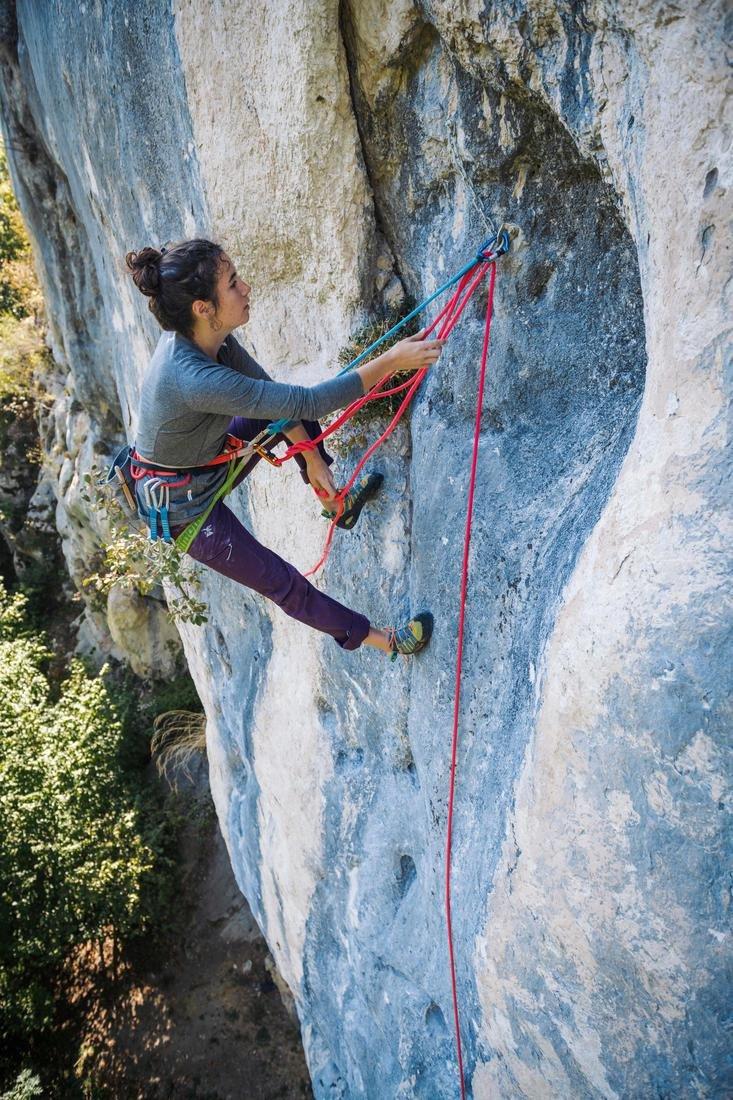 Climbing Single Lanyard 75 Cm, Blue, No Color, large image number 8