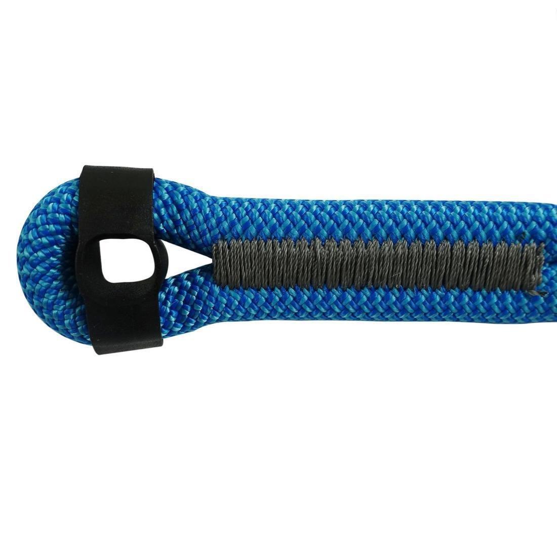 FLUO NEON GREEN Double climbing and mountaineering lanyard, No Color, large image number 2