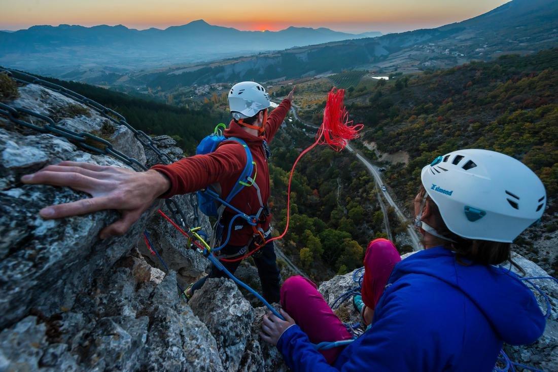 FLUO NEON GREEN Double climbing and mountaineering lanyard, 5401_000, large image number 6