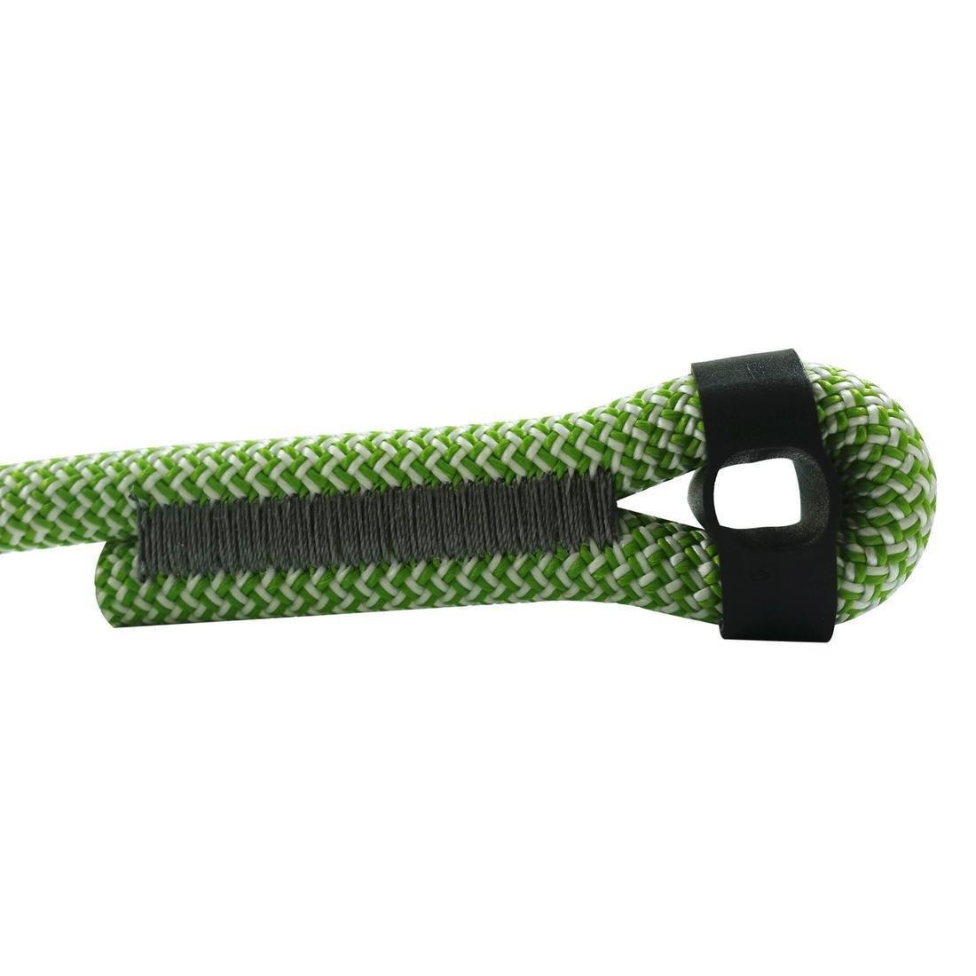 FLUO NEON GREEN Double climbing and mountaineering lanyard, No Color, large image number 12