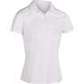 ARTENGO - Women's Tennis Polo Dry 100-White