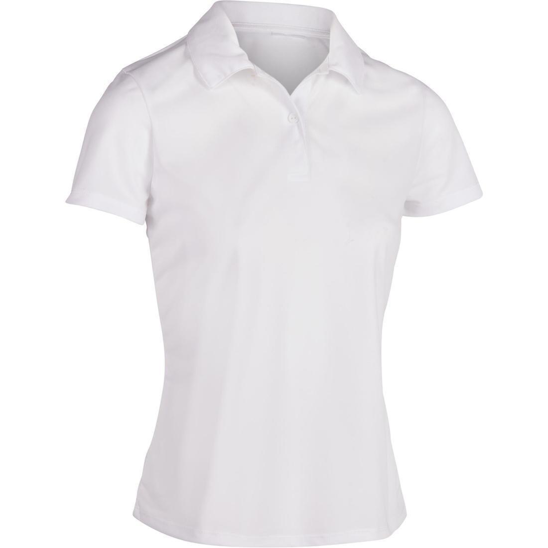 Women's Tennis Polo Dry 100-White, , large image number 10
