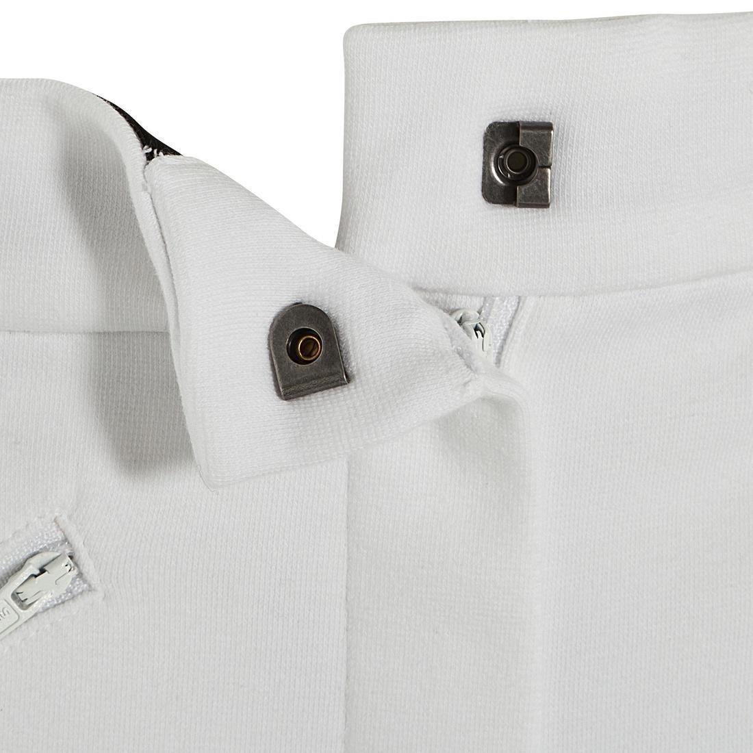 Women Horse Riding Show Jodhpurs - 100, White, No Color, large image number 7