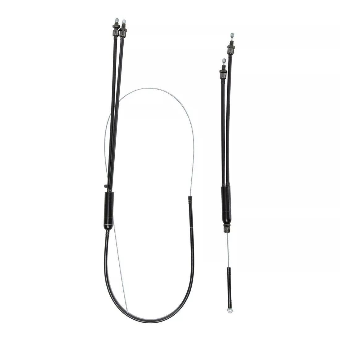 BMX Brake Cable + Housing Kit for U and V Brakes - Size S (Handlebar > 640mm), No Color, large image number 0