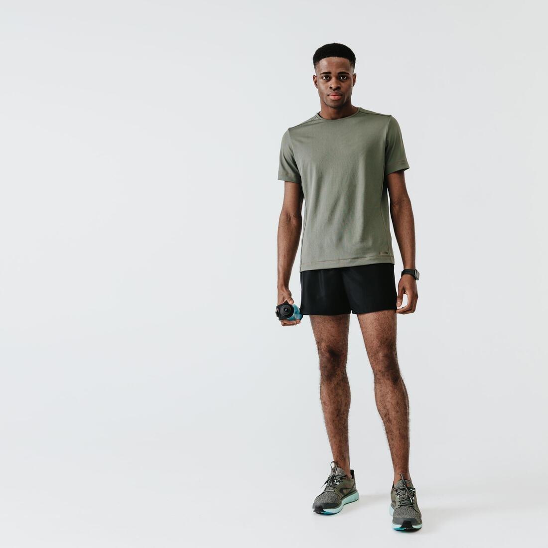 Kalenji Dry Men's Breathable Running Shorts, Black, , large image number 8