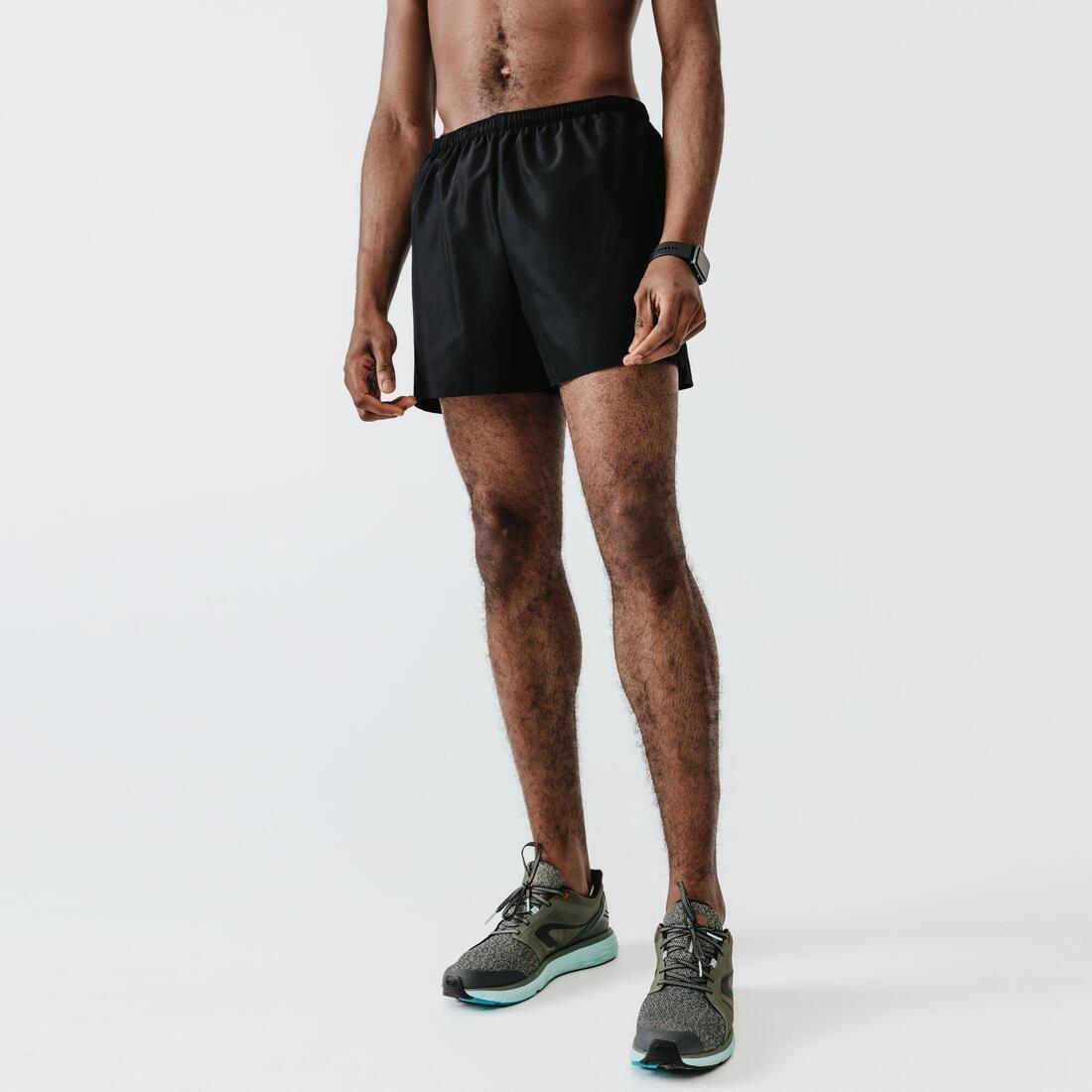 Kalenji Dry Men's Breathable Running Shorts, Black, , large image number 10