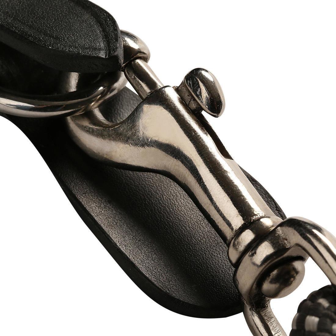 Fs Romeo Horse Ridingleather/Roperunning Reins, Black, , large image number 4