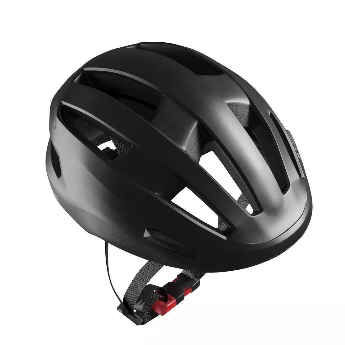 500 City Cycling Helmet, Black, No Color, medium