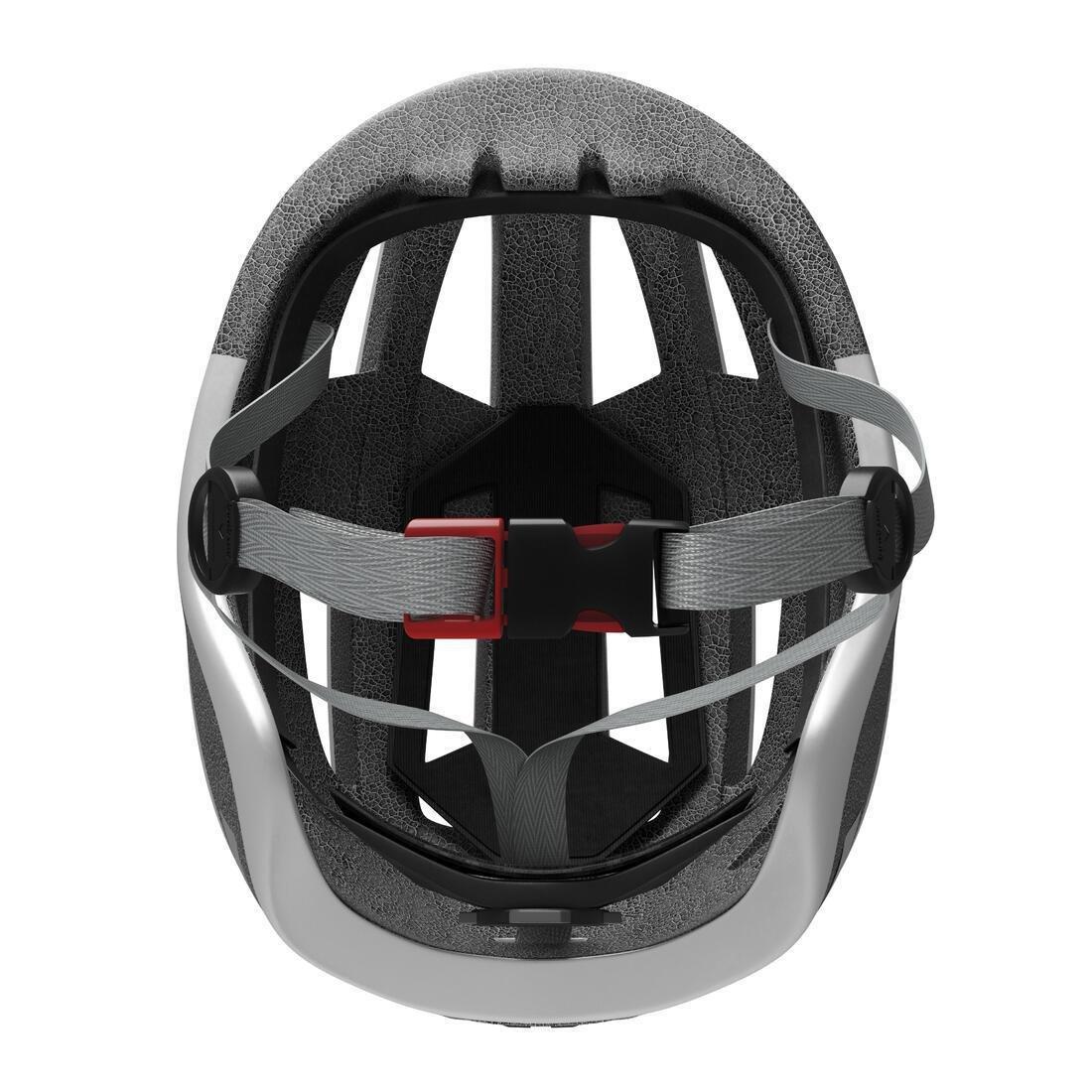 500 City Cycling Helmet, White, No Color, medium