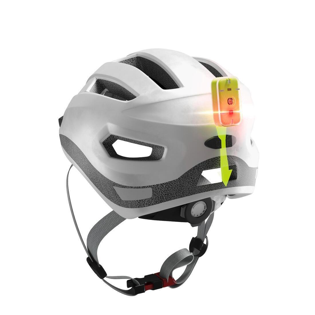 500 City Cycling Helmet, White, , large image number 3
