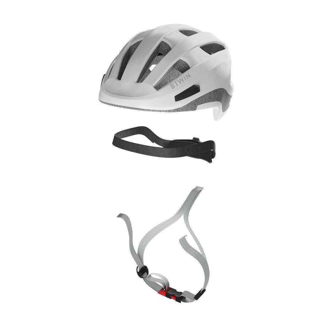 500 City Cycling Helmet, White, , large image number 10