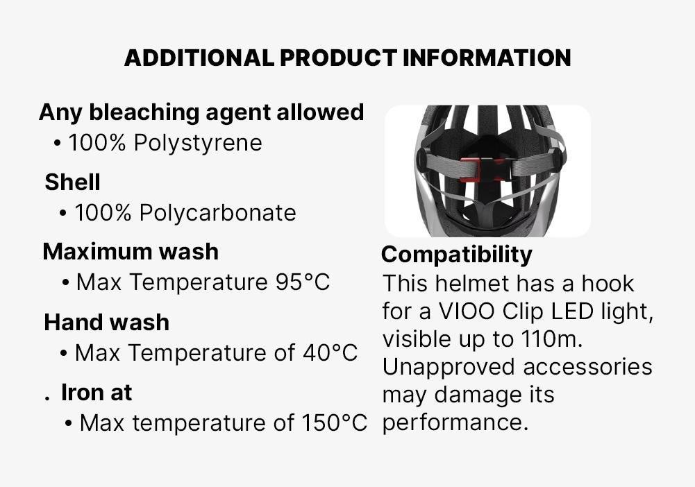 500 City Cycling Helmet, White, , large image number 16