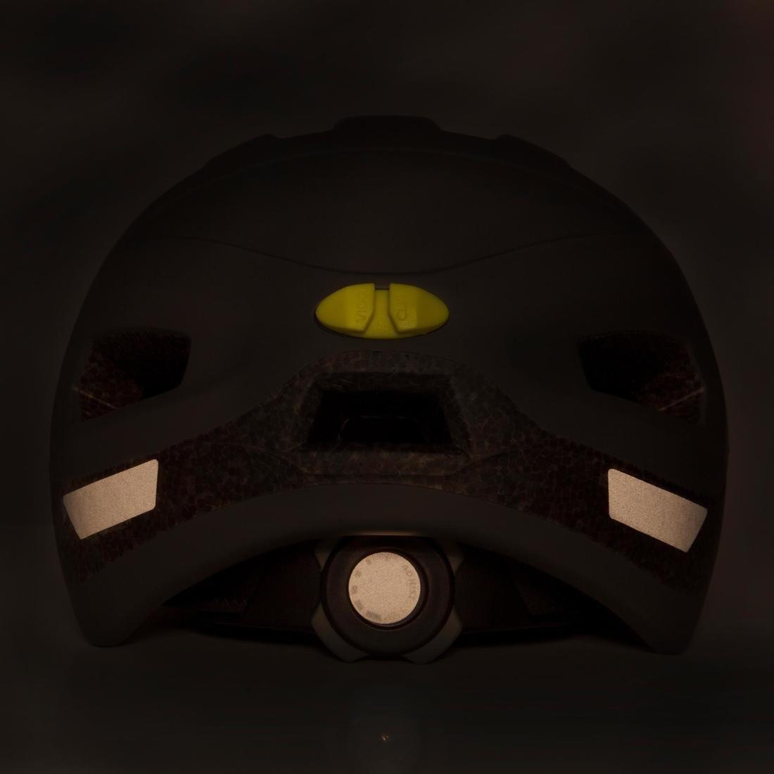 City Cycling Helmet500, Fluo Yellow, , large image number 13