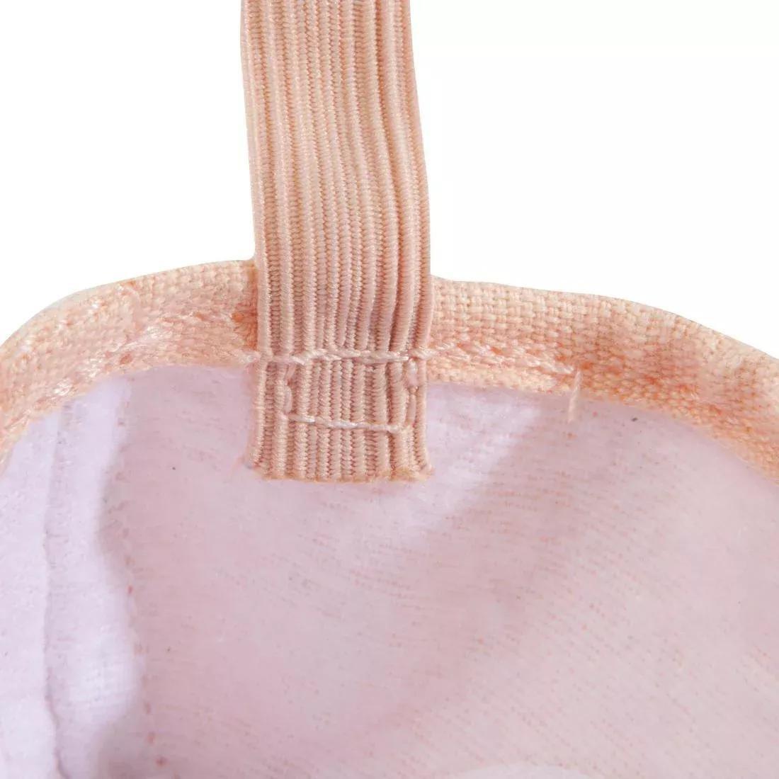 Split-Sole Canvas Demi-Pointe Shoes, Black, , large image number 8