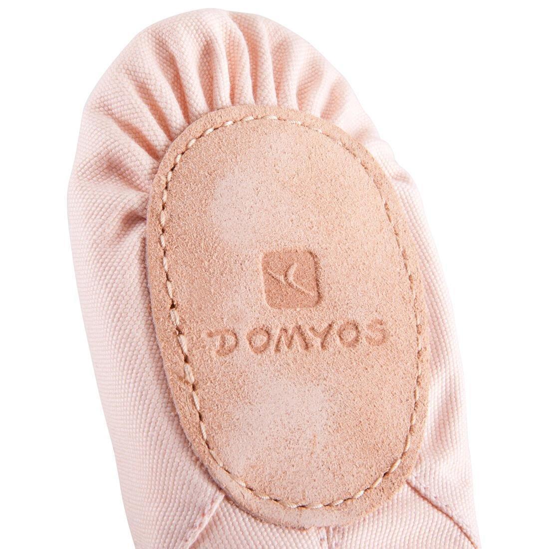 Split-Sole Canvas Demi-Pointe Shoes, Black, , large image number 10