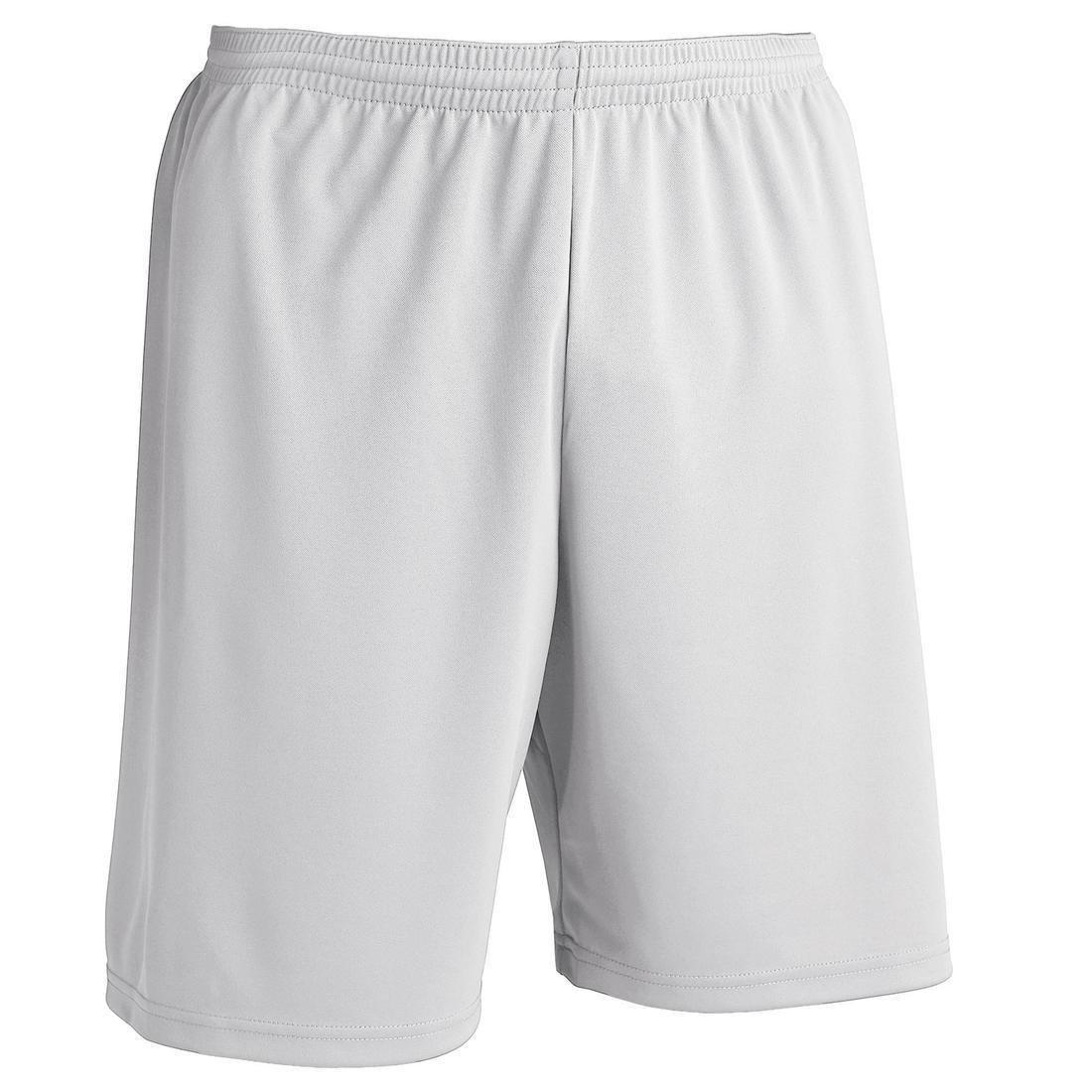 Adult Football Eco-Design Shorts F100, White, No Color, medium