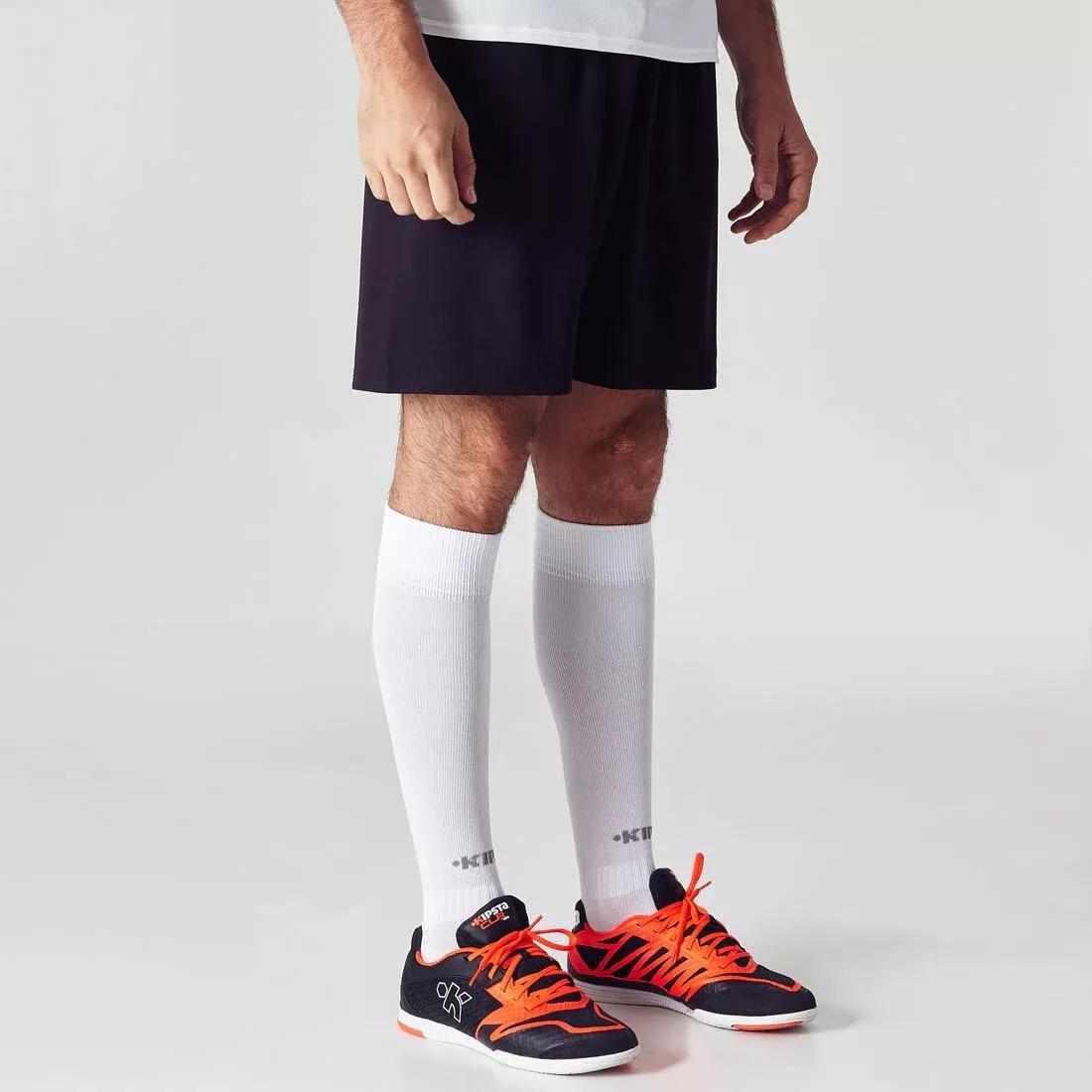 Adult Football Eco-Design Shorts F100, White, , large image number 4