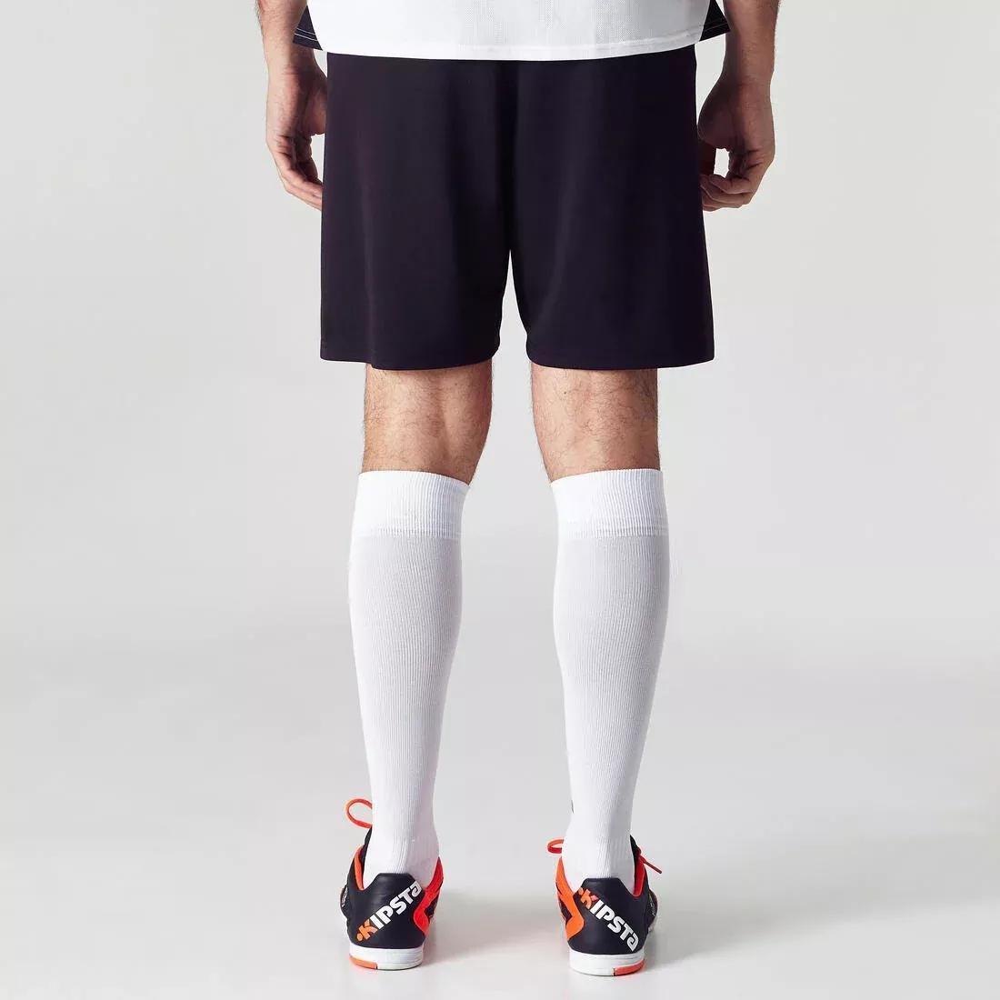 Adult Football Eco-Design Shorts F100, White, , large image number 6