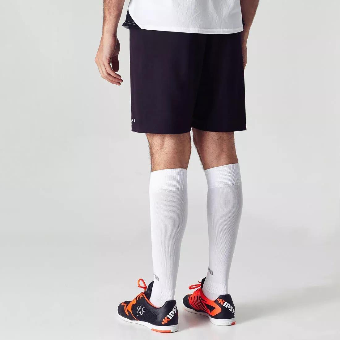 Adult Football Eco-Design Shorts F100, White, , large image number 8
